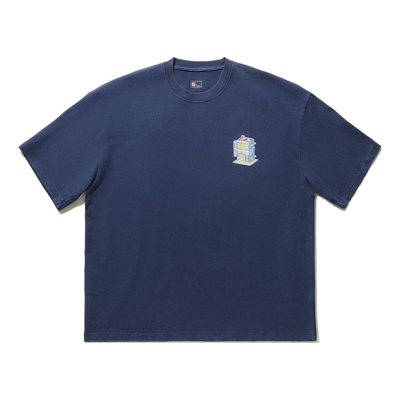 Li-Ning x Phil Hackett Graphic T-shirt 'Navy' AHSU199-4