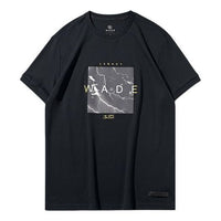 Li-Ning Way of Wade Flash Printing Tee 'Black' AHSQ465-1