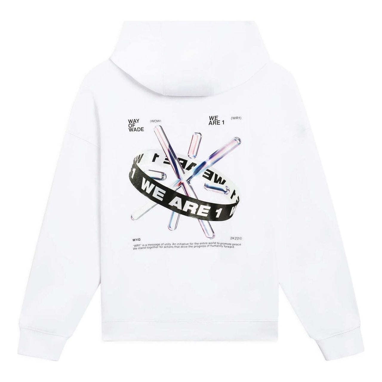 Li-Ning x Glare Sweatshirt 'White Black' AWDS581-2