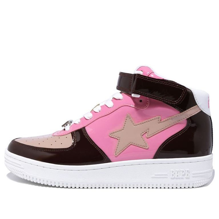 A BATHING APE Bape Sta Mid 1G30-191-004-PINK