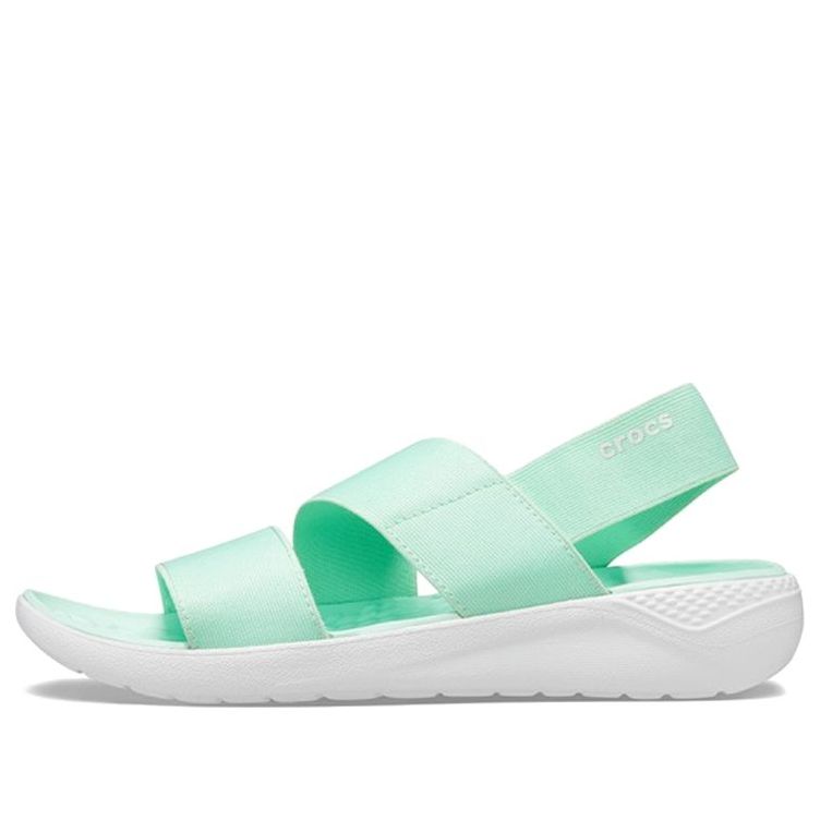 (WMNS) Crocs LiteRide Sandals Mint Green 206081-3TP