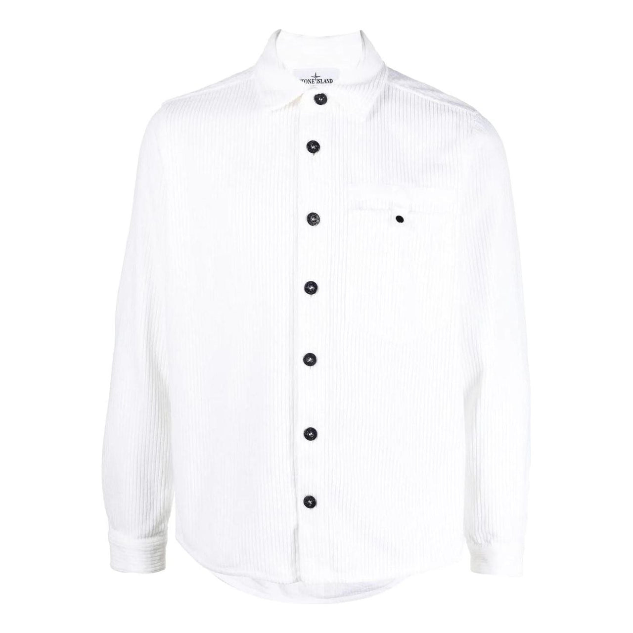 STONE ISLAND Cord Overshirt 'White' 771511811-V0001