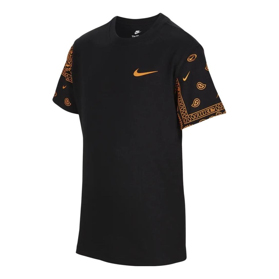 (PS) Nike Sportswear Multi Boxy Logo T-shirts 'Black' FJ7234-010