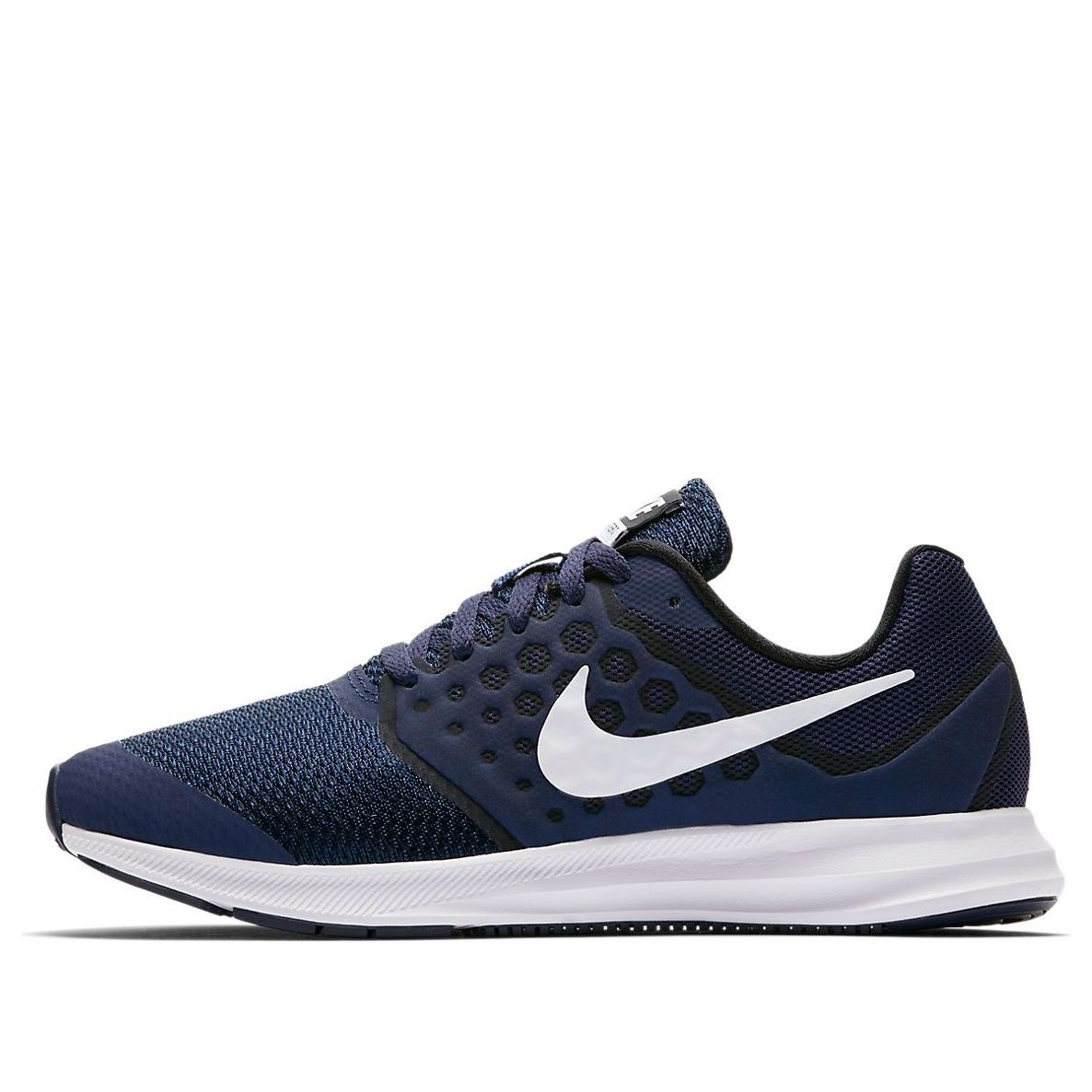 (GS) Nike Downshifter 7 'Dark Blueblack Black' 869969-400