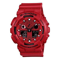 CASIO G-Shock Analog-Digital 'Red' GA-100C-4A