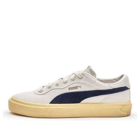 (WMNS) PUMA Capri Royale Suede Vintage 'Beige Navy' 396324-01