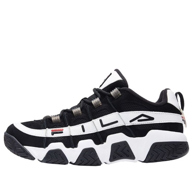 FILA Barricade Low 'Black And White' F12M941206FBW