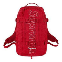 Supreme Backpack 'Red White' SUP-SS18-701