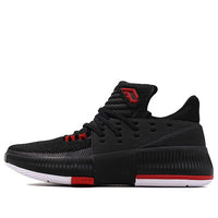 adidas D Lillard 3 'Black Scarlet' CG4186