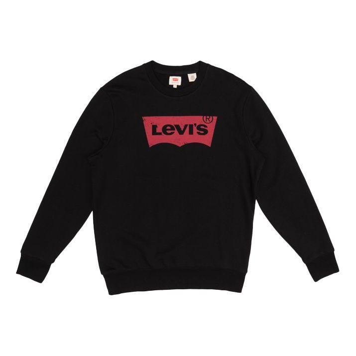 Men's Levis Round Neck Printing Black 19492-0027