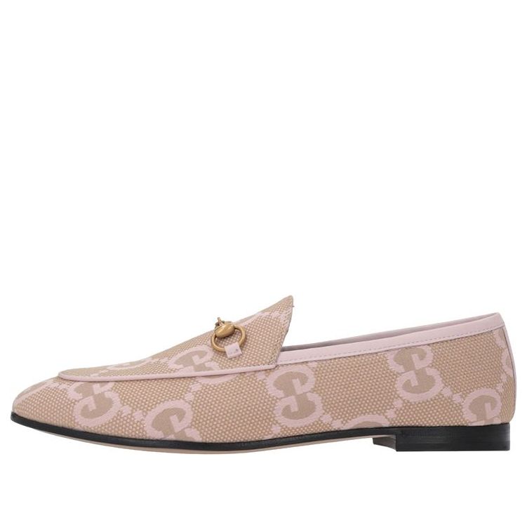 (WMNS) Gucci Jordaan Jumbo GG Loafers 'Pink' 431467-FABB1-8869