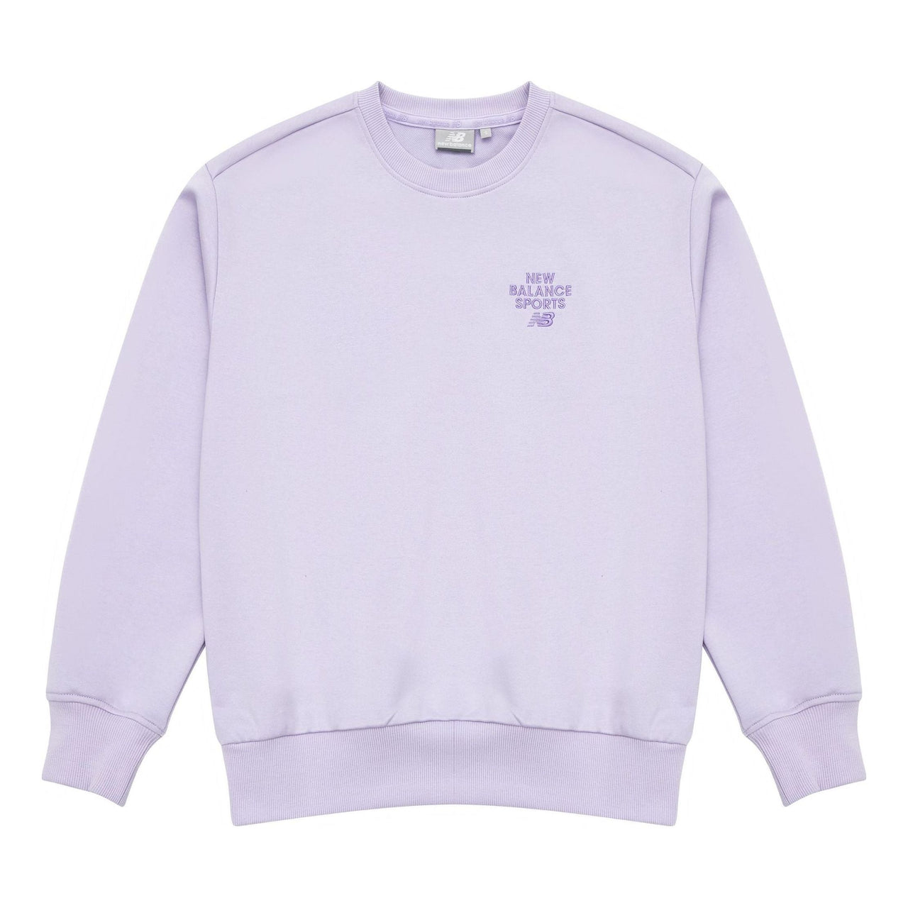 New Balance Logo Print Pullover Asia Sizing 'Purple' 5CD12152-DV