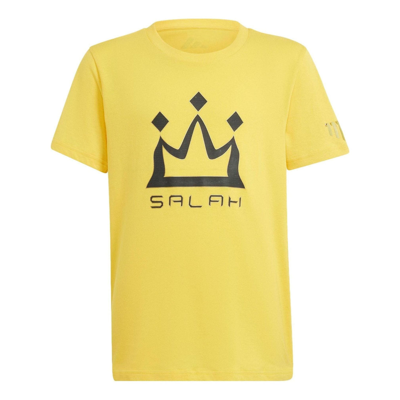 (GS) adidas Salah Graphic Jersey T-Shirt 'Yellow Black' HY1446