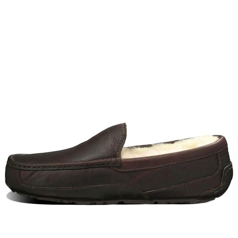 UGG Ascot Leather Slipper 'Brown' 5775-CTEA