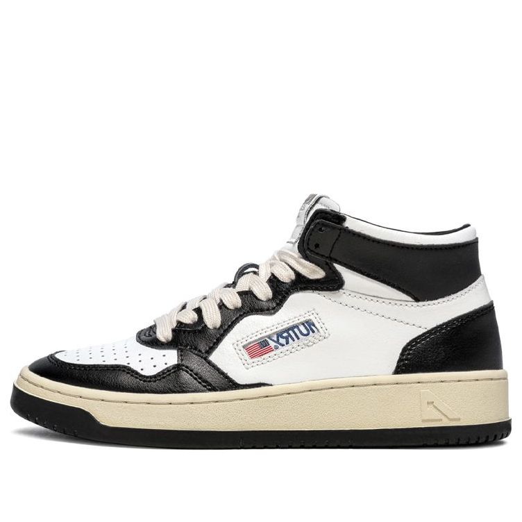 (WMNS) AUTRY Medalist Mid Bicolor 'White Black' AUMW-WB01