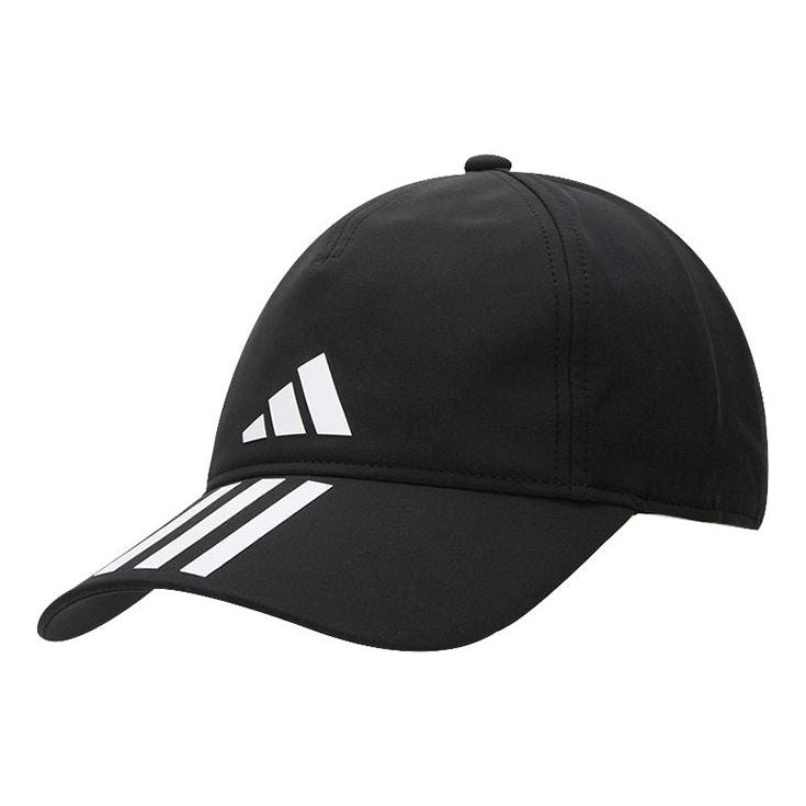 adidas 3-Stripes AEROREADY Running Training Baseball Cap 'Black' IC6520