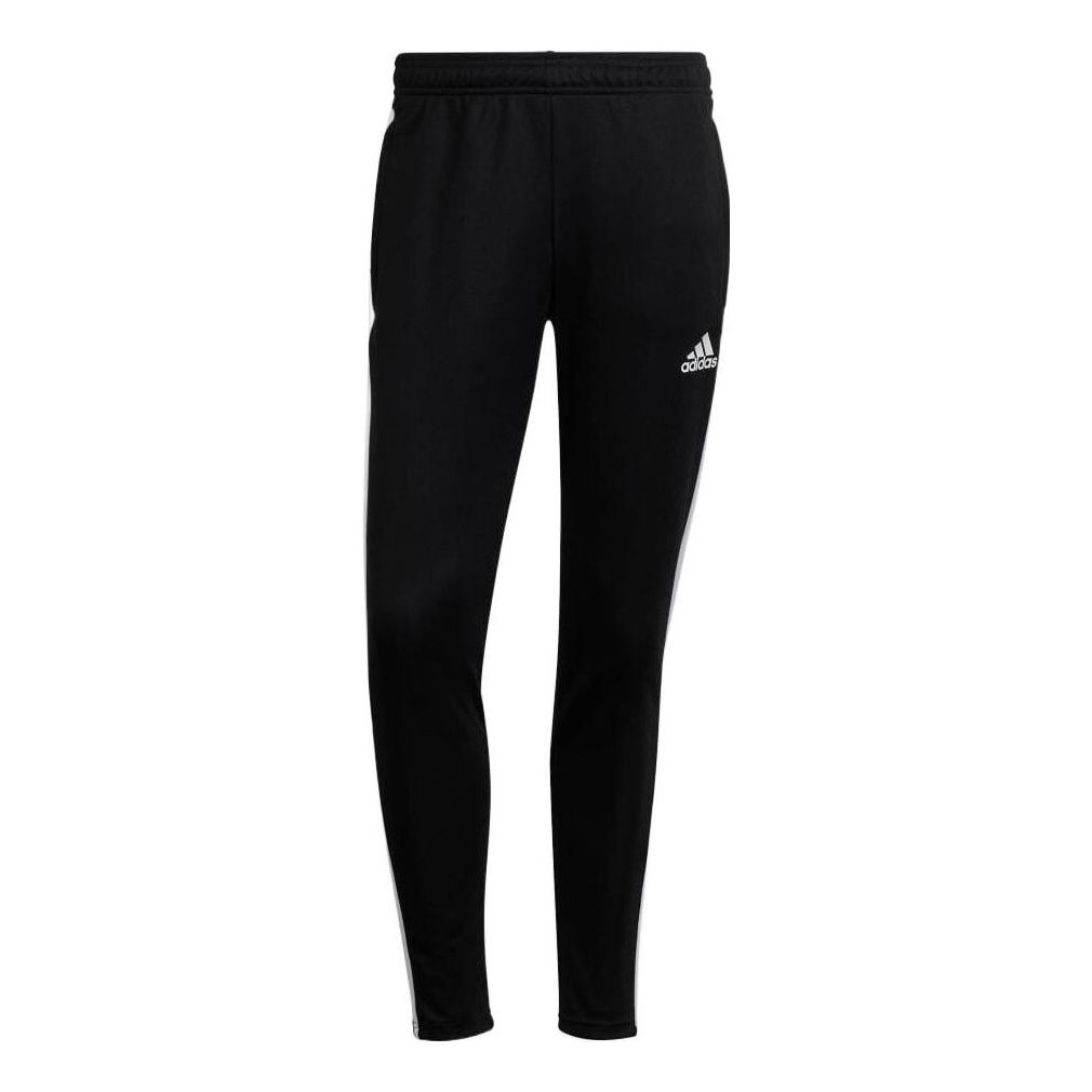 Men's adidas Solid Color Logo Printing Casual Sports Pants/Trousers/Joggers Black H59990