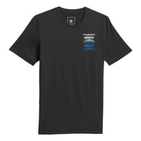 adidas originals Quality Graphic Short Sleeve T-shirt 'Black' IJ0981