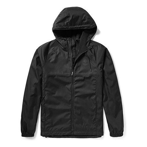 Men's Timberland waterproof hooded Jacket Black A2CEF-001