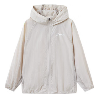 (GS) ASICS Logo Jacket 'Beige' 332241053092-05