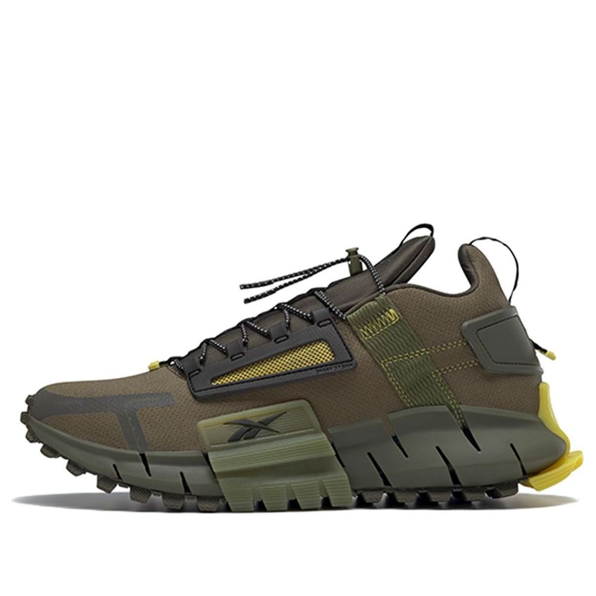 Reebok Zig Kinetica Edge 'Army Green' FV3836