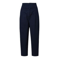 (WMNS) Converse High Waist Pants 'Navy' 10020989-467