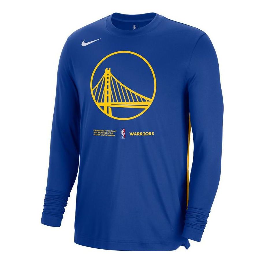 Nike NBA LogoT 'Rush Blue Yellow' DN8125-495