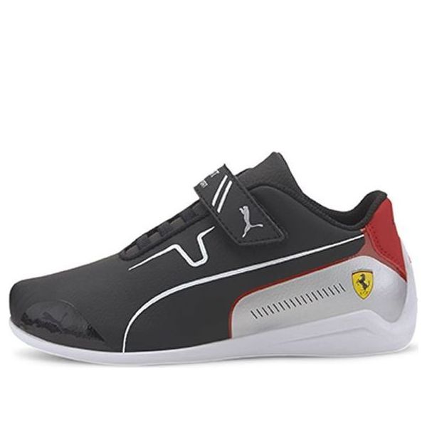 PUMA Scuderia Drift Cat Kid's Trainers Black/White/Red 339971-01