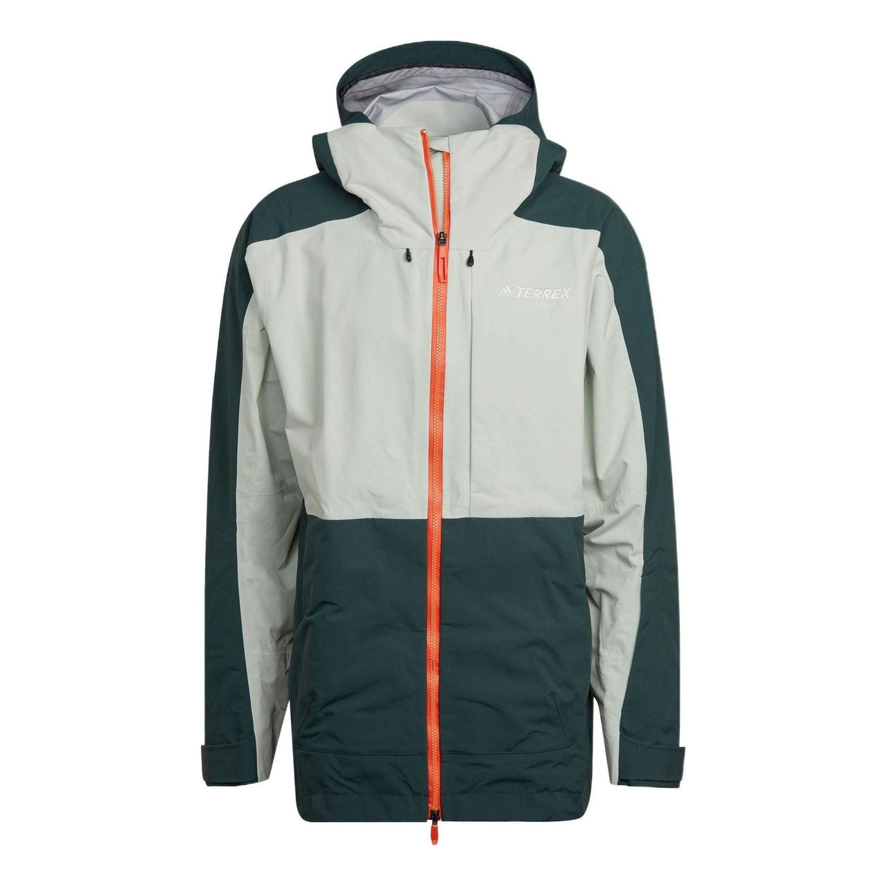 adidas Terrex Post-Consumer Snow Jacket 'White Green' HC7727