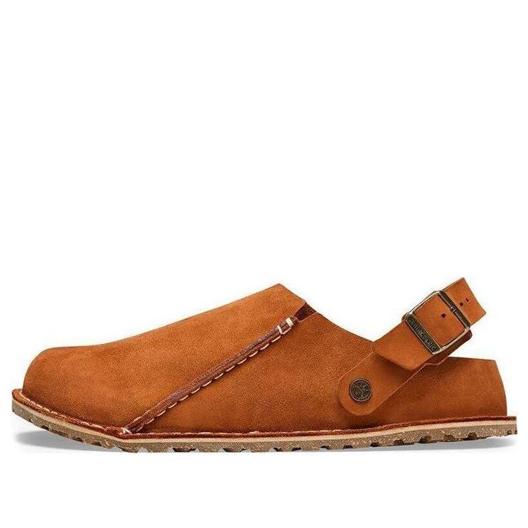 Birkenstock Lutry Premium Suede Leather Narrow Fit 'Mink' 1025390