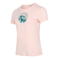 (WMNS) PUMA Creative Printing Sports Round Neck Short Sleeve Pink 531454-27