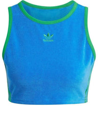 (WMNS) adidas Originals Cropped Tank (Asia Sizing) 'Blue Green' JH0620