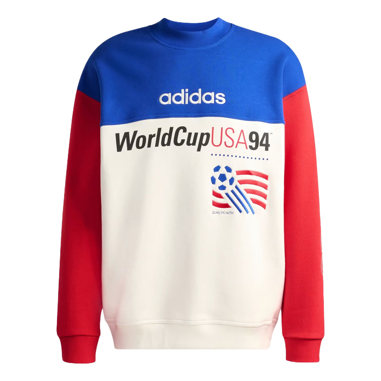 adidas World Cup USA Graphic Sweatshirt 'Royal Blue White Red' KD1156