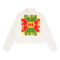 (WMNS) Gucci Vintage logo cotton sweatshirt 'Off White' 717406-XJE5N-9095