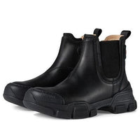 (GS) Gucci Leather Ankle Boot 'Black' 629739-DTN50-1000