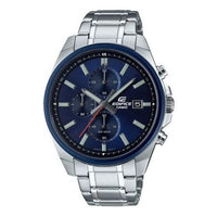 CASIO EDIFICE Quartz Waterproof Sapphire Crystal Mens Blue Analog EFV-610DB-2AVUEF