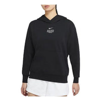 (WMNS) AS W Nike Sportswear SWSH PO Hoodie Black DJ6948-010