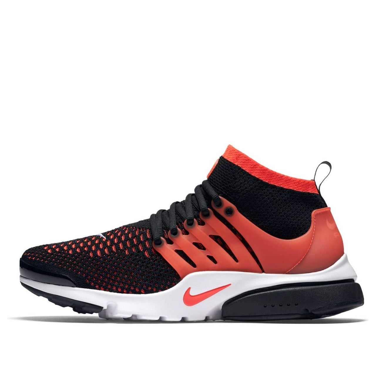 Nike Air Presto Ultra Flyknit 'Black Bright Crimson' 835570-006