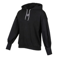 (WMNS) Nike Sportswear Icon Clash Embroidery Logo Hoodie 'Black' DD5053-010