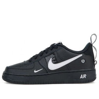 (GS) Nike Air Force 1 Lv8 Utility 'Overbranding Black' AR1708-001