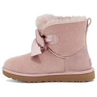 (WMNS) UGG Gita Bow Mini Cozy Stay Warm Plush Fleece Lined Pink 1098360-PCRY