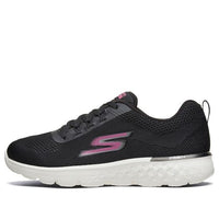 (WMNS) Skechers Go Run 400 Black/White/Red 667044-BKHP