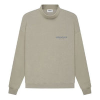 Fear of God Essentials SS21 Pull-Over Mockneck Moss FOG-SS21-582