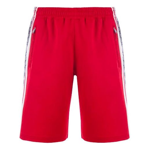 Men's Gucci Side Logo Knit Shorts Red 553921-XJAC0-6116