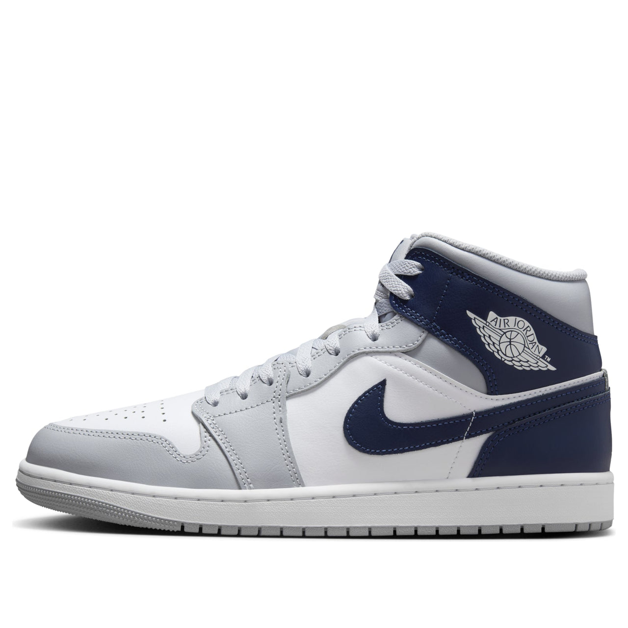 Air Jordan 1 Mid 'Wolf Grey Midnight Navy' DQ8426-104