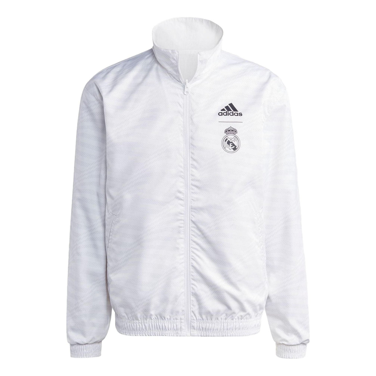 adidas Real Madrid Anthem Reversible Jacket Asia Sizing 'White' HT6458
