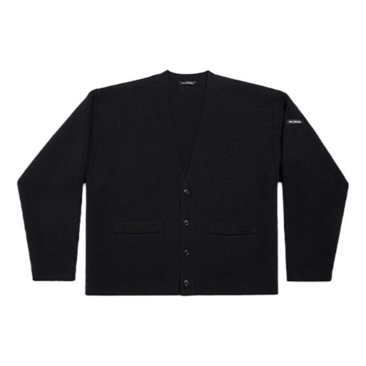 (WMNS) Balenciaga Cardigan 'Black' 771668T16751000