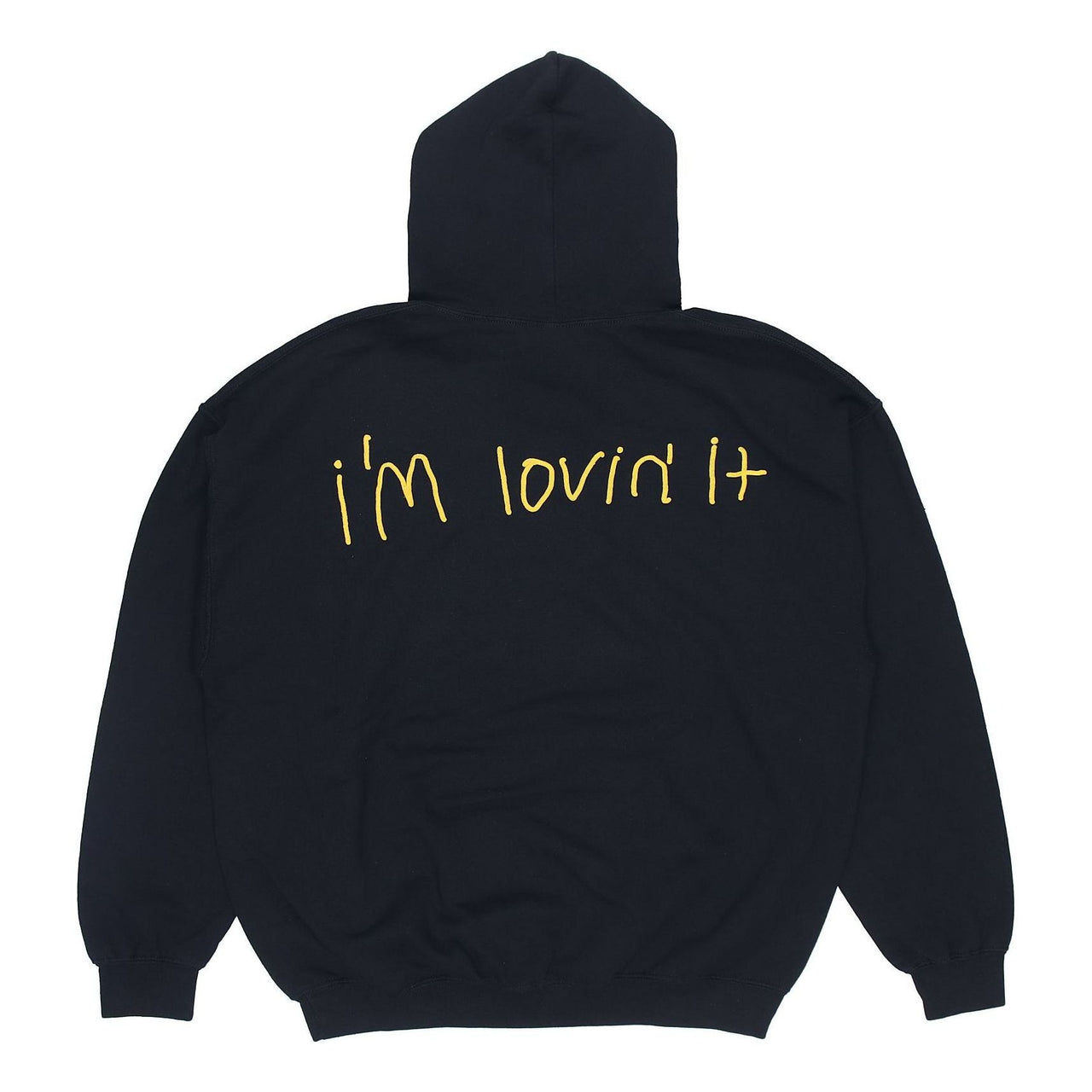 Travis Scott Unisex Cactus Jack x Mcdonald's Logo Black TC-27