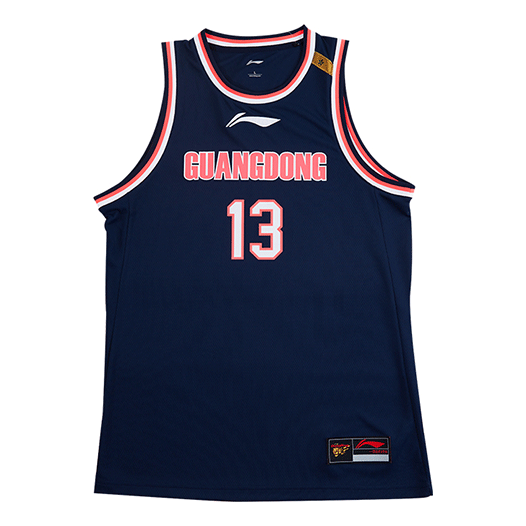 Li-Ning x CBA Guangdong Basketball Jersey 'Navy White' AAYR601-2