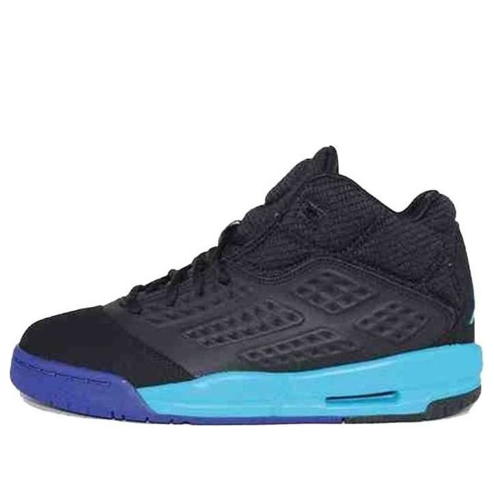(GS) Air Jordan New School 'Black Blue Lagoon' 768902-008